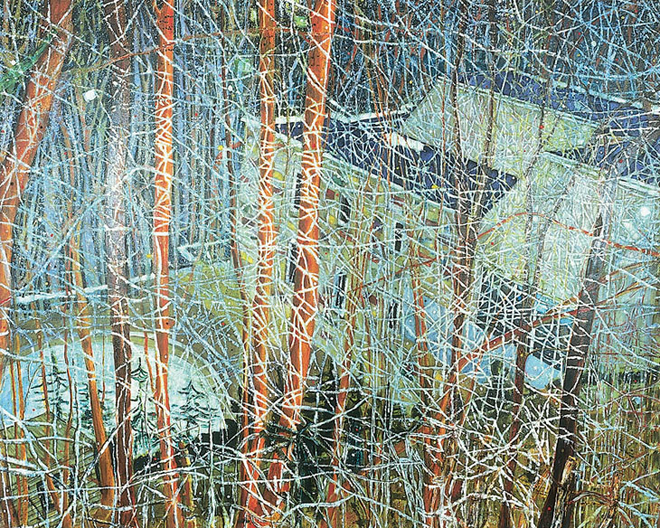 Kunstwerk von Peter Doig Kunstwerk von Peter Doig